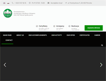 Tablet Screenshot of eko-inz.pl